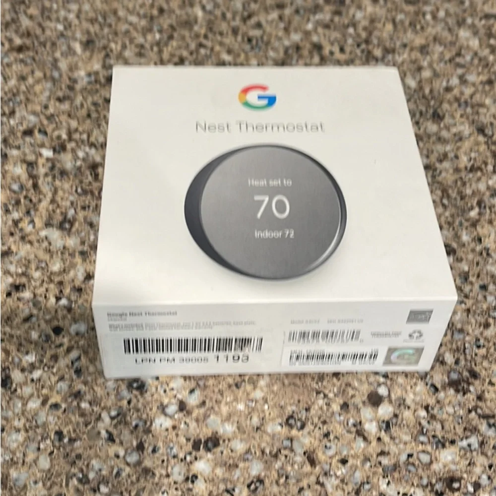 Google heart home thermostat